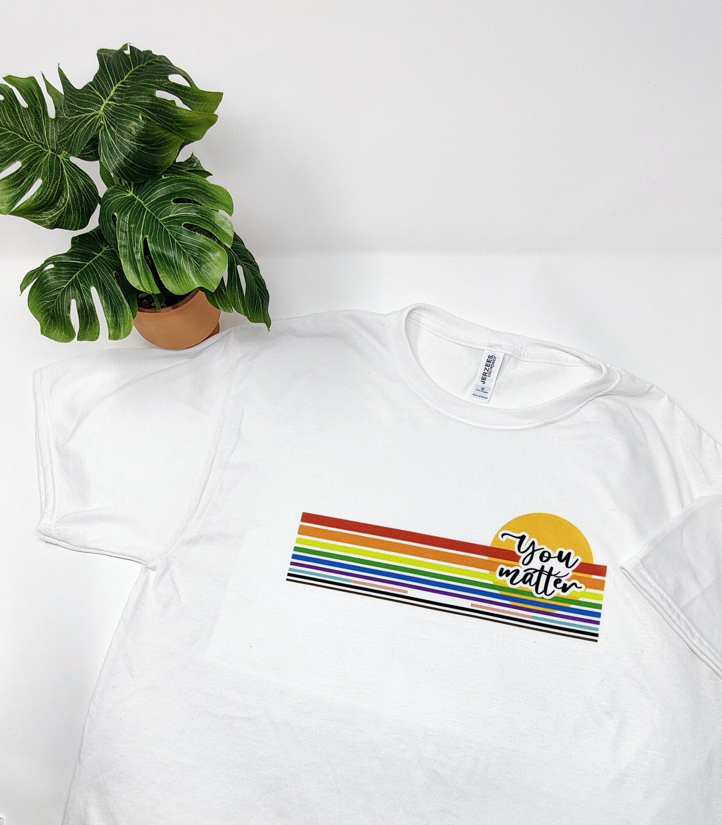 You Matter 100% poly cotton feel Tees