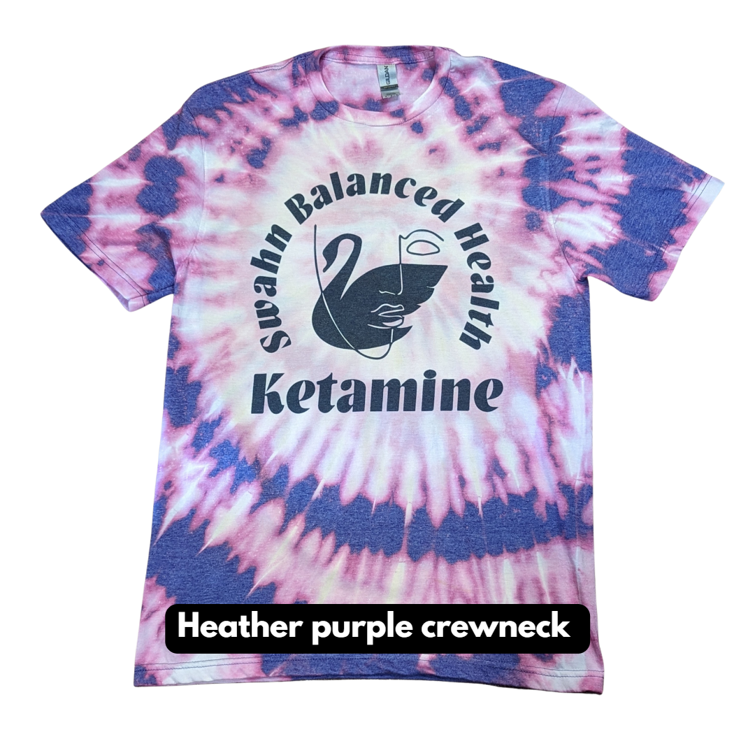 Swahn Balanced Health Tie dye crewneck tee