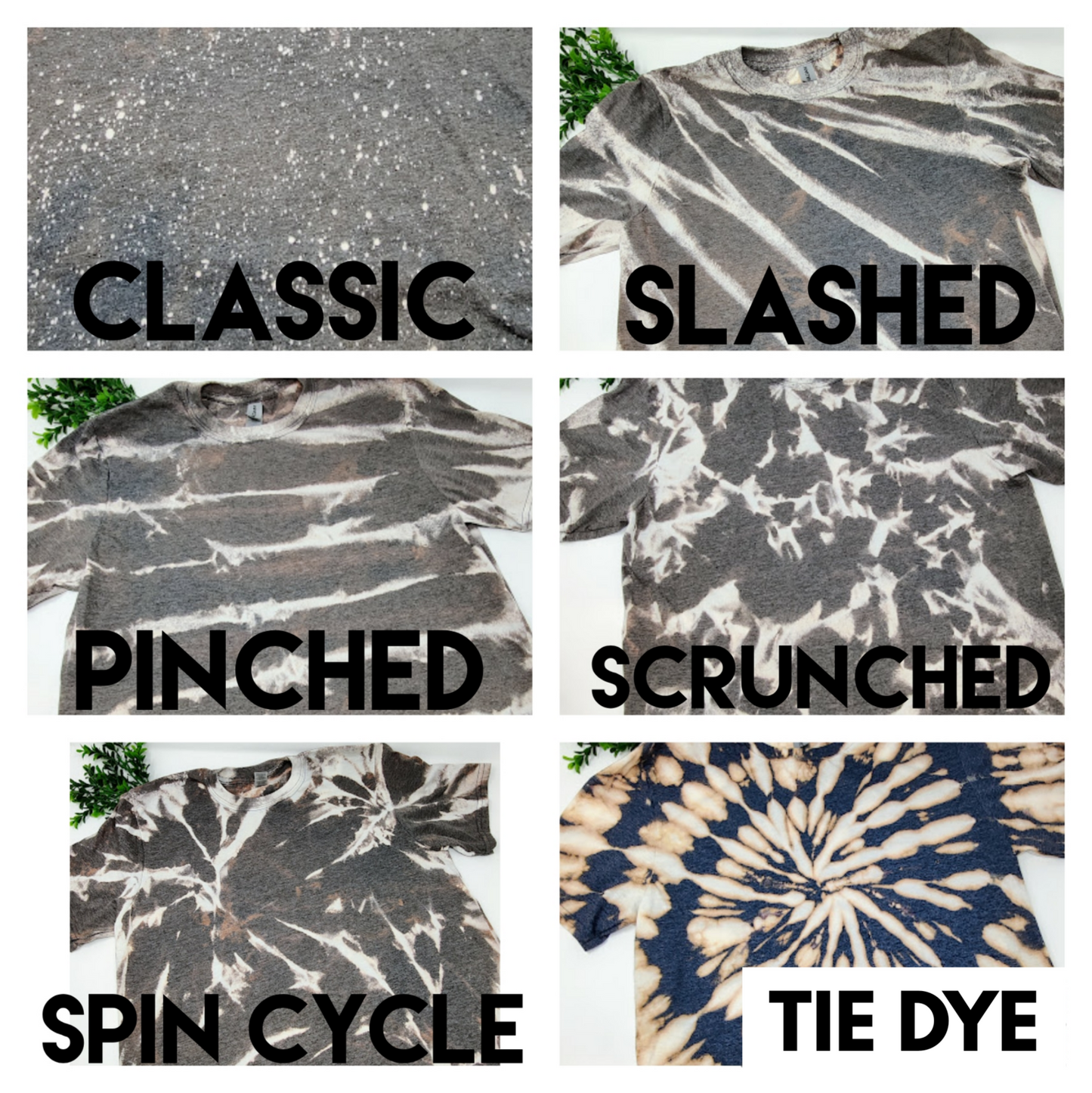 Custom Tee with Bleach