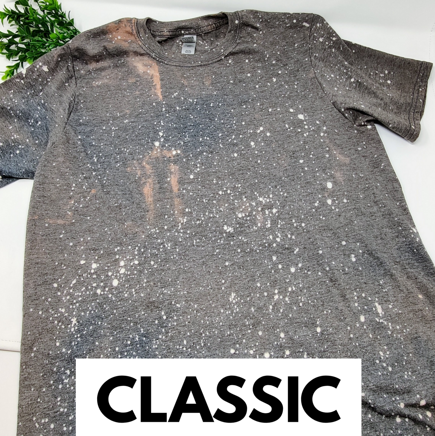 Custom Tee with Bleach