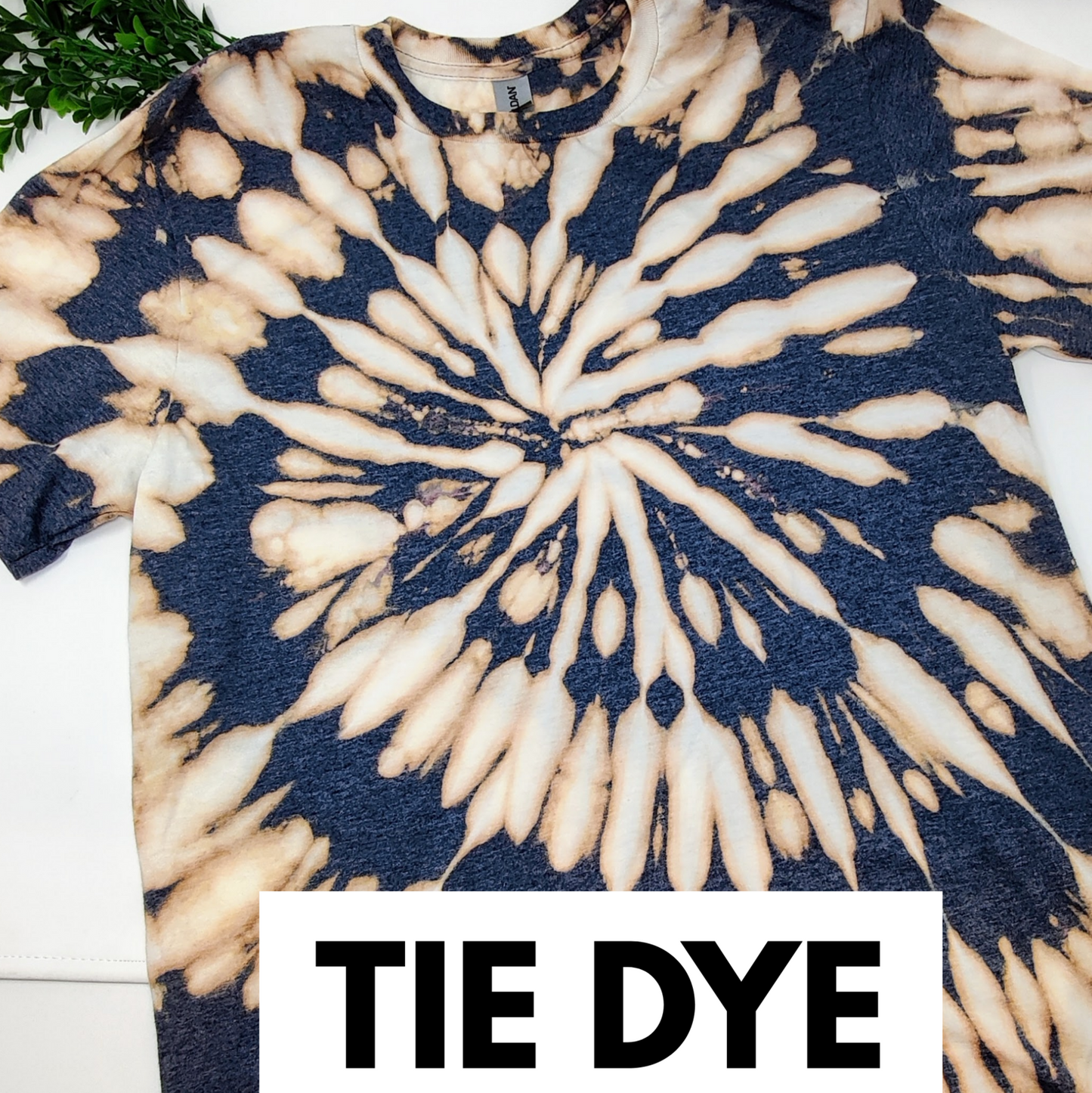 Custom Tee with Bleach
