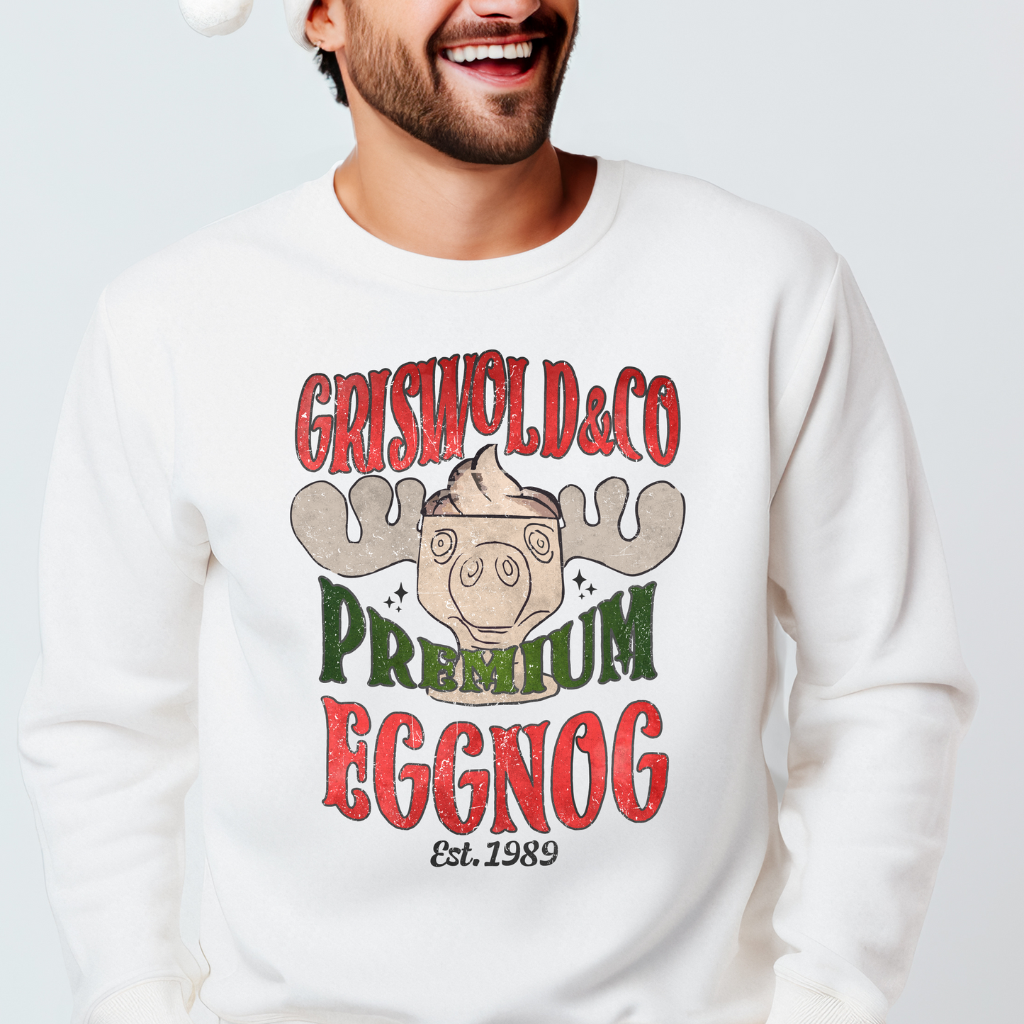Premium Eggnog Crewneck Sweatshirt