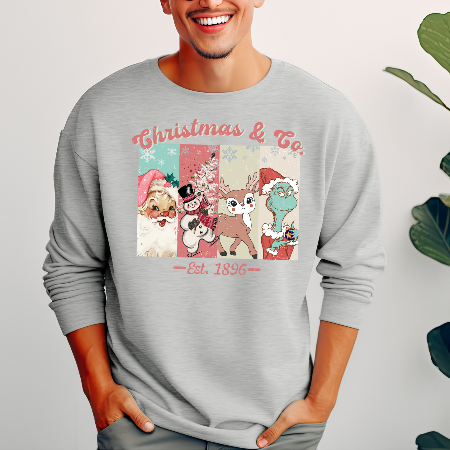 Vintage Christmas & Co. crewneck sweatshirt